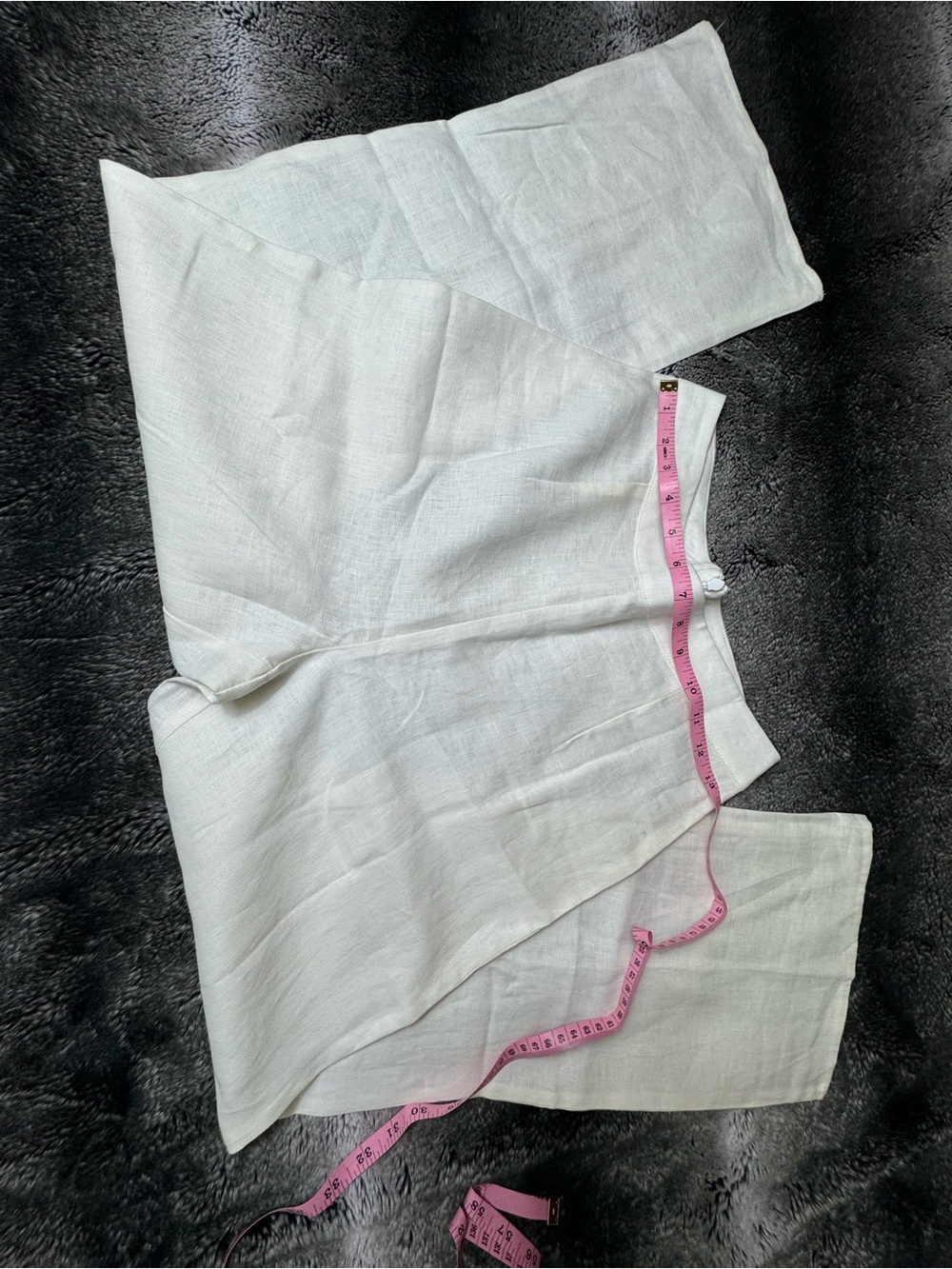 Monday Swimwear Casablanca White Linen Pants NWOT [Size S]